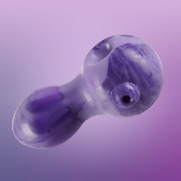 NIP Bark Box 420 Purple Nylon Super Chewer Woof Woof Pass Dog Bowl NEW UNOpened - Picture 2 of 2